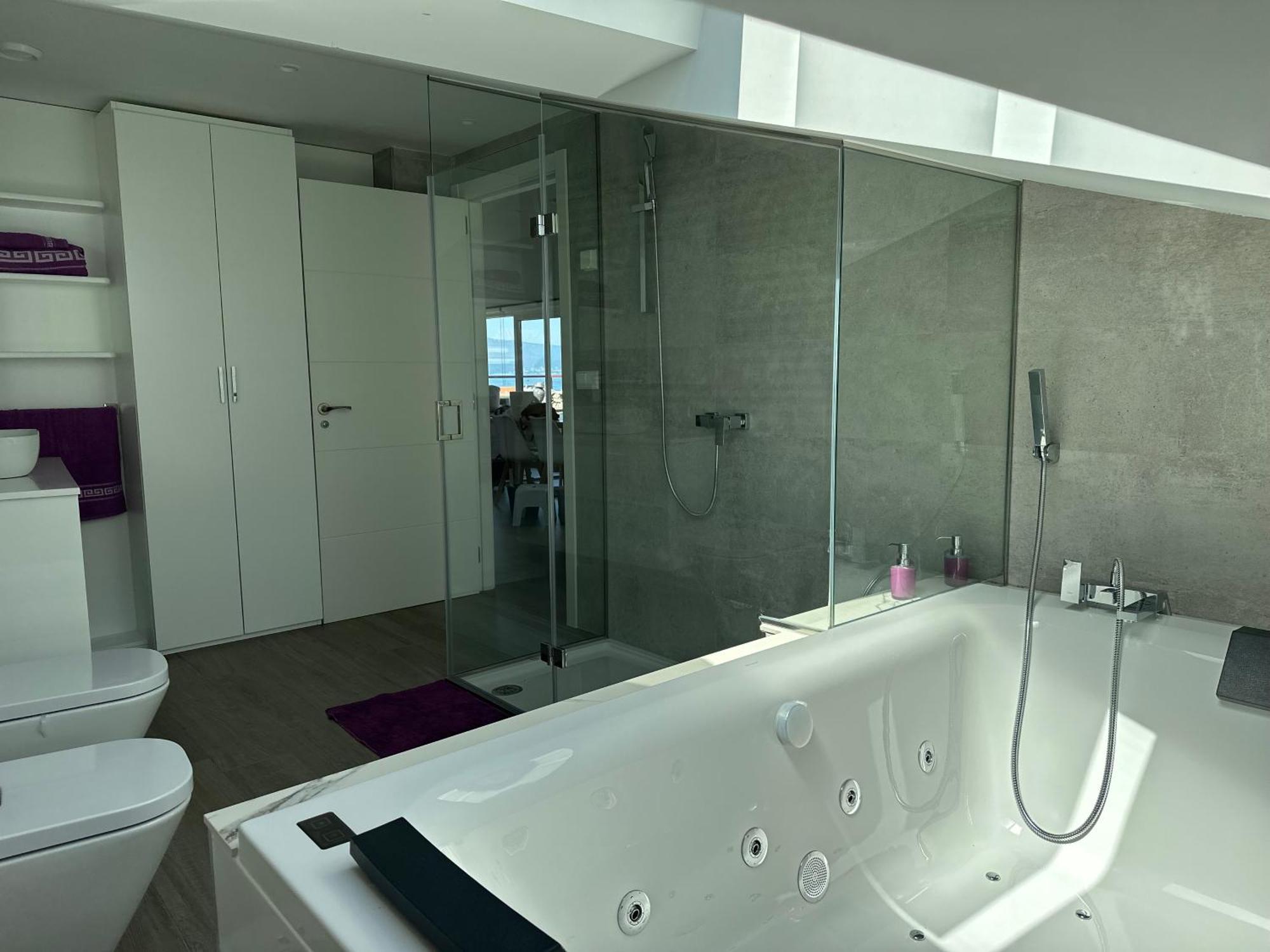 Atico Mirando O Mar Apartment Porto do Son Exterior photo