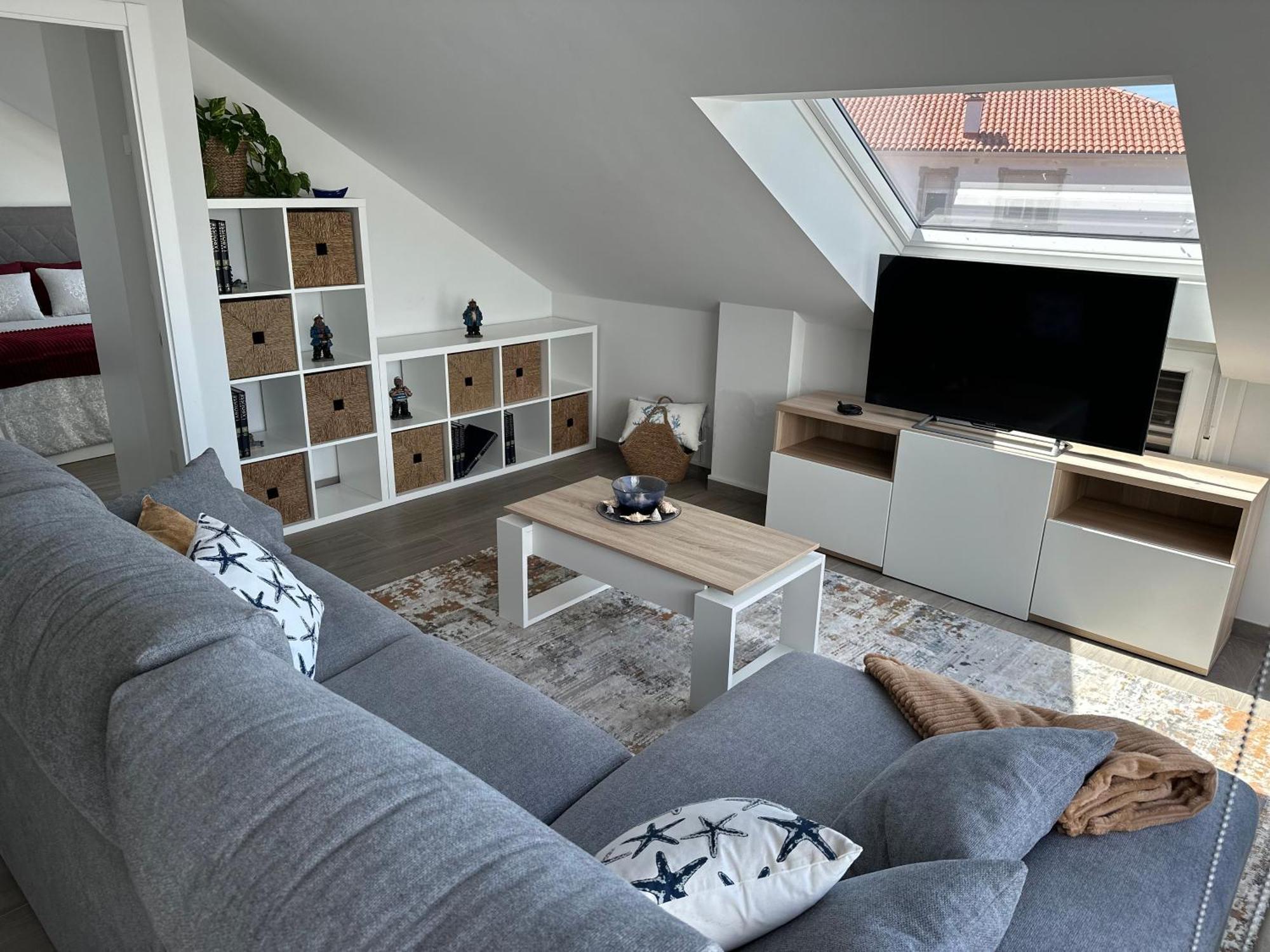 Atico Mirando O Mar Apartment Porto do Son Exterior photo